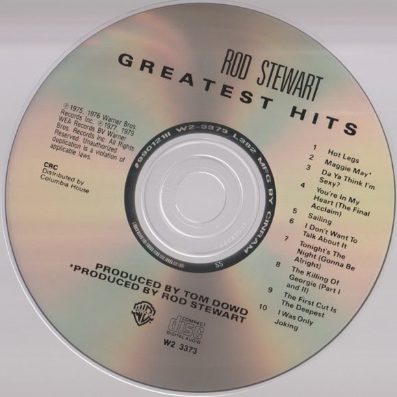 ROD STEWART GREATEST HITS - Picture 3 of 3